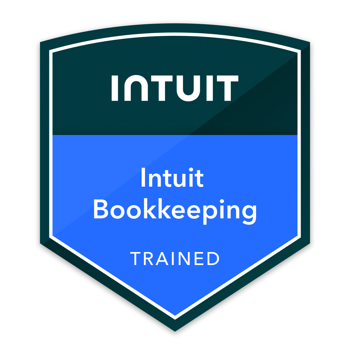 Intuit Bookkeeping Certification badge issued to Sierra Christie